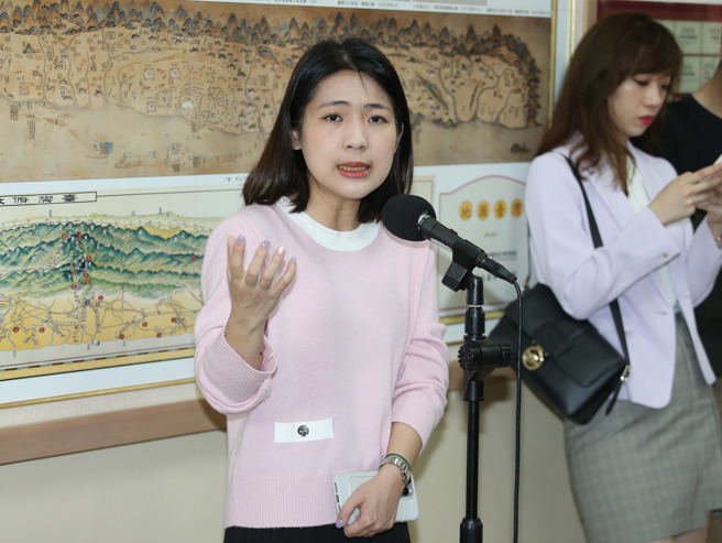 国民党立委徐巧芯。（姚志平摄）