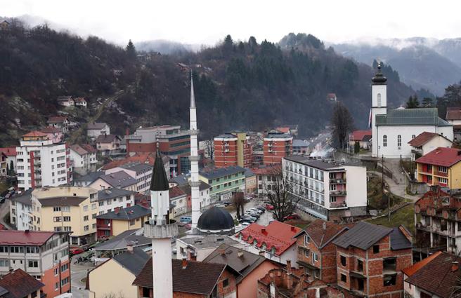 雪布尼查一處街景（圖／路透社）