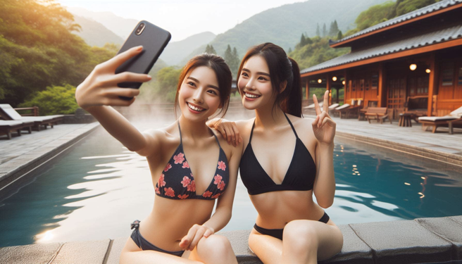 北投皇池昨天深夜突然宣布更改营业时间，取消原本的24小时营业。（示意图、与本案无关／AI生成）