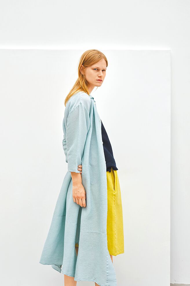 Plantation的Yooryuu波紋楊柳印花。（君梵提供）