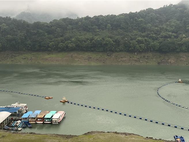 連日降雨助攻，石門水庫蓄水率重回3成。(北水分署提供／呂筱蟬桃園傳真)