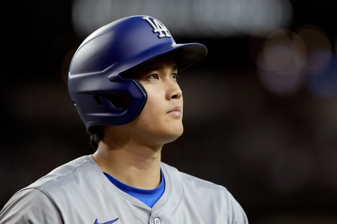 大谷翔平本季首度未先发，道奇总教练说明原因。（图／路透社）