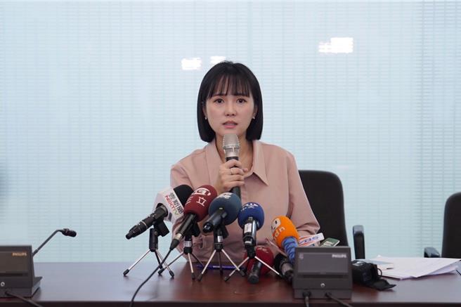 民眾党发言人吴怡萱。（民眾党提供／杨亚璇台北传真）