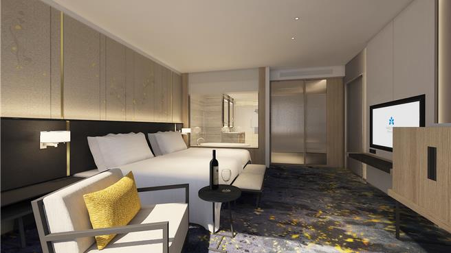 「高雄日航酒店」將於今年第4季開幕，不過近期飯店業缺工下，業者也提前備戰找人才。（業者提供）