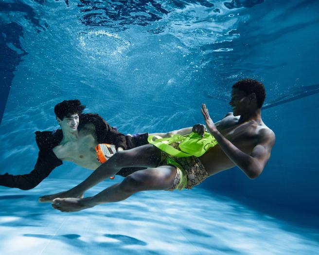 GUCCI LIDO夏日度假系列。（GUCCI提供）