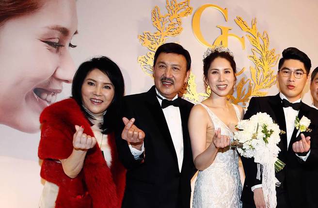 余苑绮和老公Gary在2017年奉女成婚，并于2019年举办婚礼。（图／本报系资料照片）