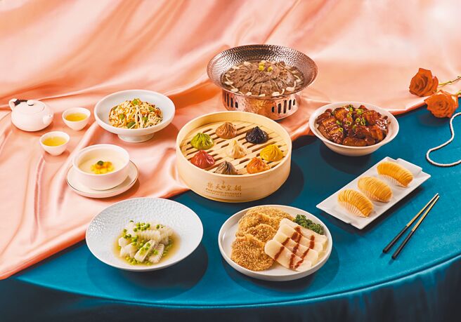 微风信义乐天皇朝－繁花品上海套餐，可预约双人套餐至10人套餐，推荐价1788元至9988元。（微风提供）