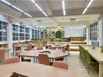 基隆中山國小共讀站啟用 學童、居民一齊沉浸書香