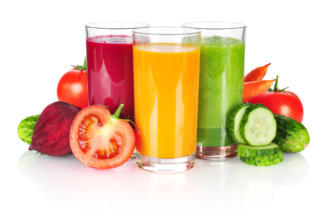 蔬菜水果含有天然糖分，营养师建议，饮用百分百纯汁最宜，在快速摄取营养素的同时能避免吃进过多醣分。（示意图：shutterstock／达志）