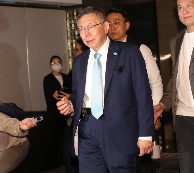 柯文哲 （圖）身陷北士科等案爭議 （資料照／鄭任南攝）