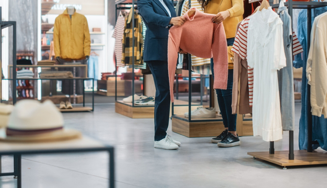 百貨女裝超空卻都不會倒，引起網友熱烈討論。（示意圖：shutterstock／達志）