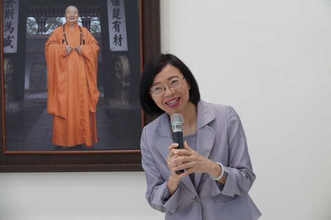 邀请前国家图书馆馆长曾淑贤担任中心主任，将积极推动国内外佛教数位人文之学术交流合作，促进人间佛教理念实践和研究成果之传布。（照片/佛光大学提供）