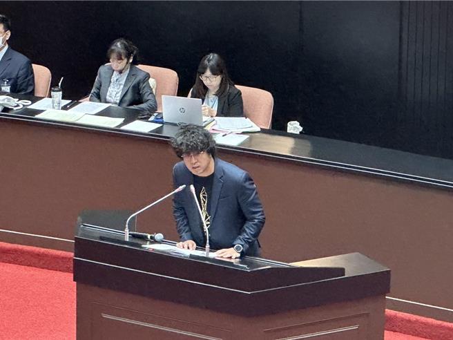 民進黨立委沈伯洋。（楊亞璇攝）