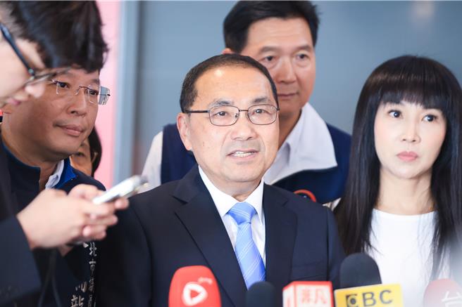 侯友宜表示，面對能源問題只有專業考量。（王揚傑攝）