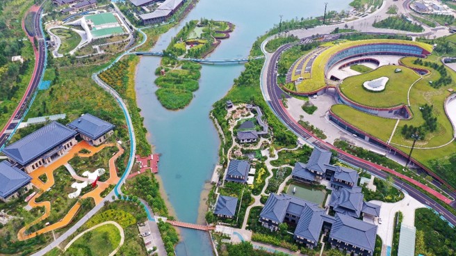 河北雄安新區實景照片(圖/冀台交流協會提供)