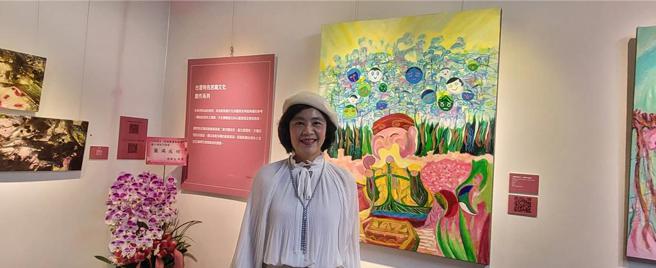 律師謝文倩斜槓人生跨界到藝術，引起學界及律師界的注目。圖／呂雪彗