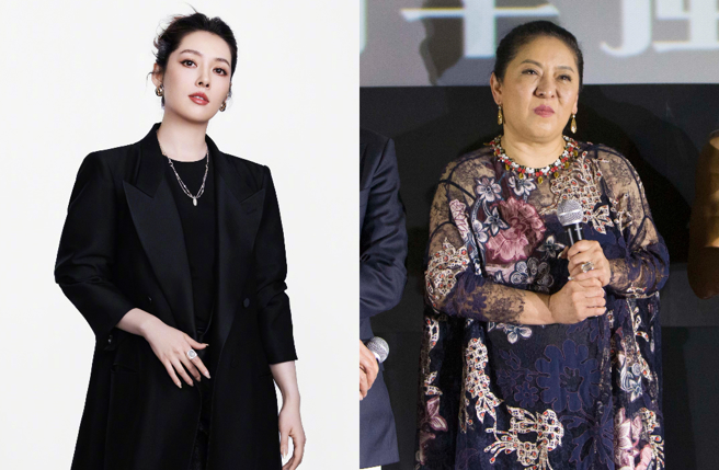 向太（右）谈郭碧婷（左）参赛《浪姐5》。（图／中新社、微博 郭碧婷）