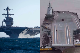中美航母福建號、福特號PK 退役少將爆它具「真正軟性力量」