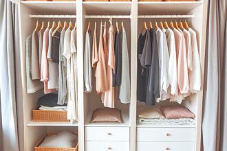 衣服換季收納法則 先捨再收八分滿