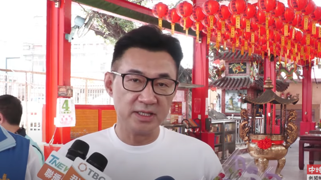 立法院副院长江启臣。（取自直播）