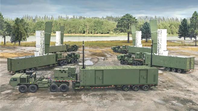 「泰风」陆基中程飞弹系统。（图／雷神公司）