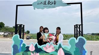 白河蓮花季蓮子千人宴 民眾賞蓮吃蓮子餐
