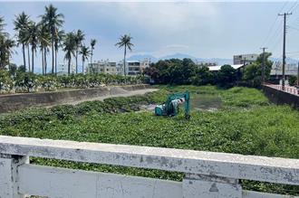 因應汛期、極端氣候變化 屏東區排加強清疏