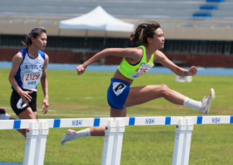 大運會》美少女張博雅100公尺跨欄奪冠 平史上第三傑