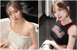 混血網紅低胸煎雞排冒煙挨轟做作  曬報案單反擊：截圖提告