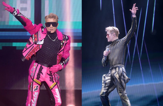 郭富城演唱會秒變鄉村風！「東北大花布」土到極致就是潮