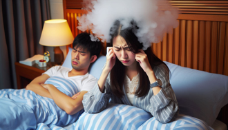 没事别乱「挑逗」老娘火都来了！你却睡着了