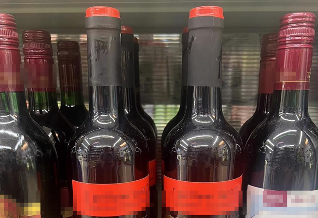 遭窃的红酒。（翻摄画面）