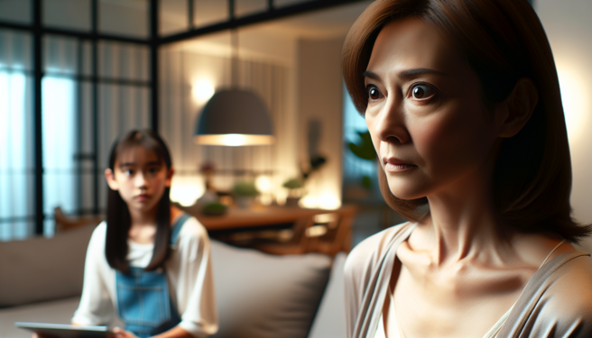 15岁女儿月经一直没有来，经追问后，竟是已经偷嚐禁果。（示意图、与本案无关／AI生成）