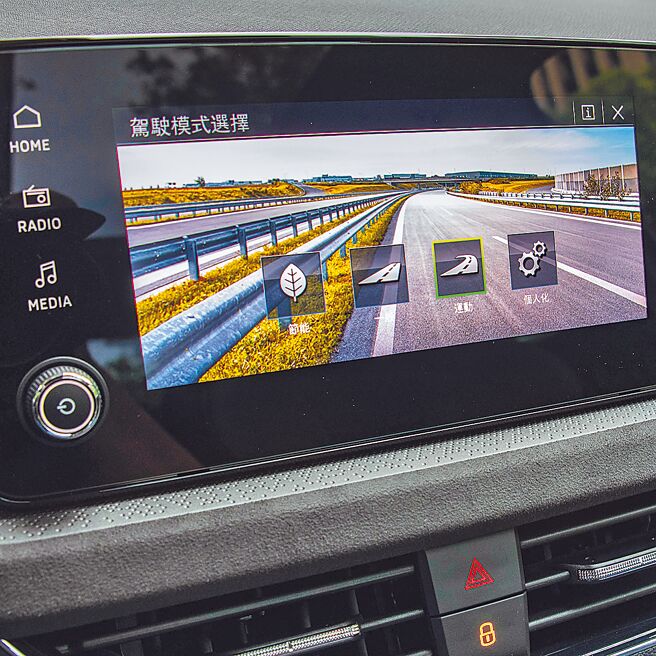 试驾车选配驾驭乐趣套件。（陈大任摄）