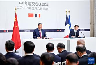 習近平訪法  法中倡議：奧運期間「全球停火休戰」