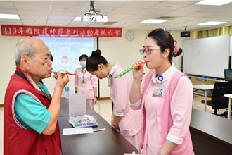 台大云林分院欢庆「国际护师节」 长辈吞咽机能成健康关键