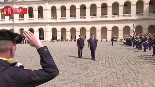 和法国总统会谈，习近平：共同反对脱鉤断链、筑墙设垒。（观察者网）