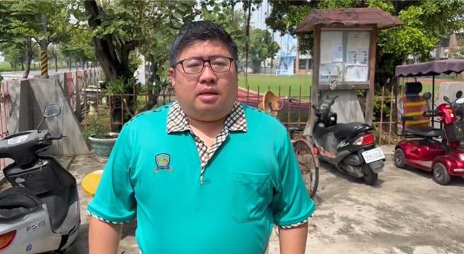 蔡易餘說，蔡英文總統為了台灣付出很多，包含很多改革都是朝向社會平和，雖然國民黨看起來現階段不斷製造仇恨分裂，蔡英文總統很努力要撫平社會的撕裂。（立委蔡易餘辦公室提供／游念育台北傳真）