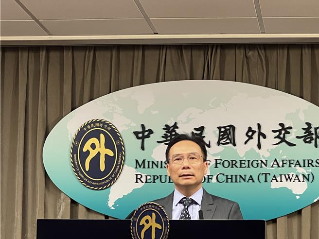 外交部亚东太平洋司长蓝夏礼。（蔡宗颖摄）