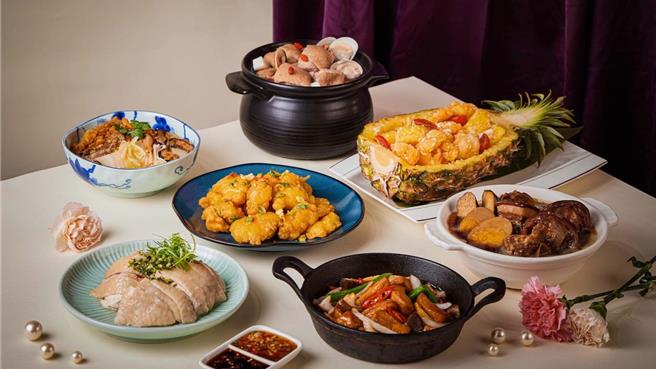 京站主推真珠「真爱妈咪外带套餐」，推荐价3888元。（京站提供／朱世凯台北传真）