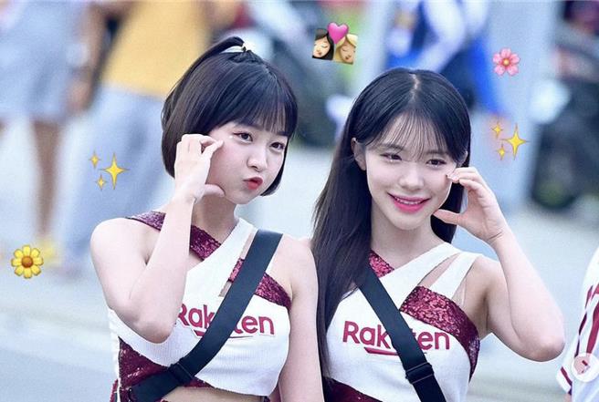 籃籃（左）、李多慧感情要好。（摘自IG）