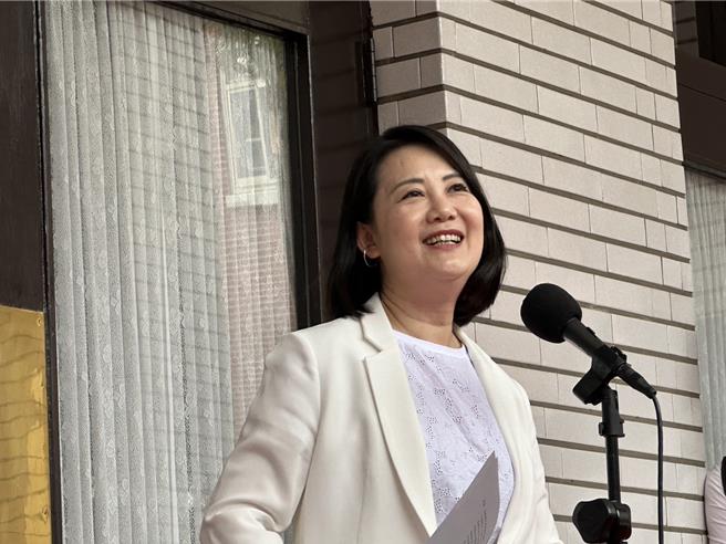 民进党团干事长吴思瑶。（杨亚璇摄）