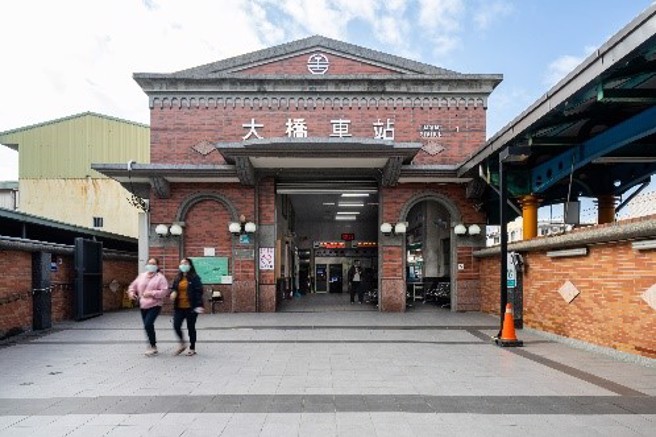 台铁大桥站将受惠铁路地下化与捷运蓝线开发，写下轨道运输新纪元。（业者提供）