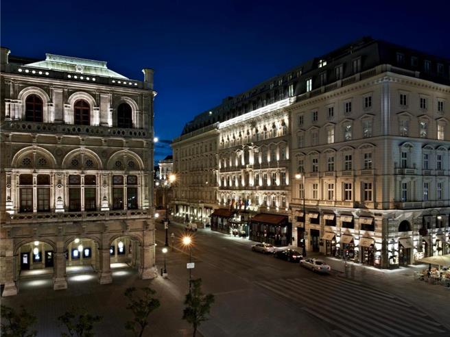 維也納薩赫飯店。（加利利旅行社提供／陳祐誠台北傳真）