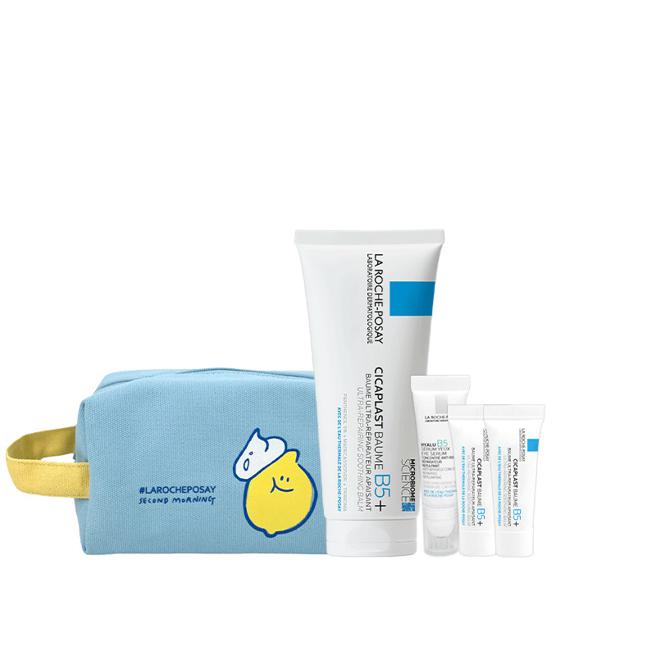 虾皮购物独家贩售的理肤宝水 x Second Morning 联名B5修復组，优惠价890元。（虾皮购物提供／古明弘台北传真）