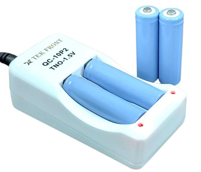 恒科铌酸钛1.5V AA快充电池，将瞄准AA乾电池在携带型电子产品庞大的应用商机。图/业者提供