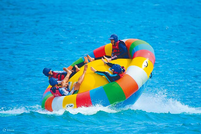 Klook的大倉島1日遊適合喜愛水上活動的旅客。（Klook提供）