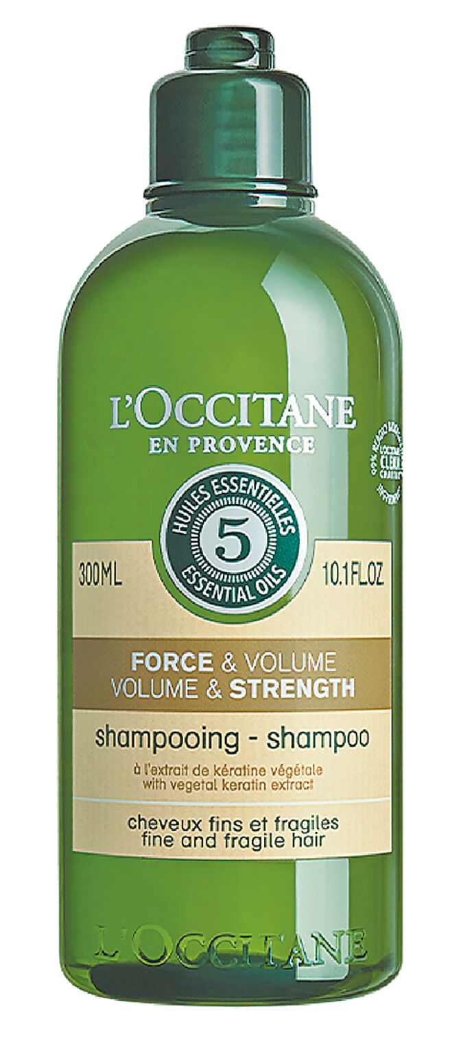 欧舒丹消费满1万3800元，即赠草本强韧洗髮乳。（欧舒丹提供）