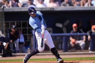 MiLB》張育成本季3A首轟出爐！展現怪力轟上圍牆大看板