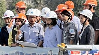 曾文南化聯通管提早半年通水 施工團隊春節只休息2天！